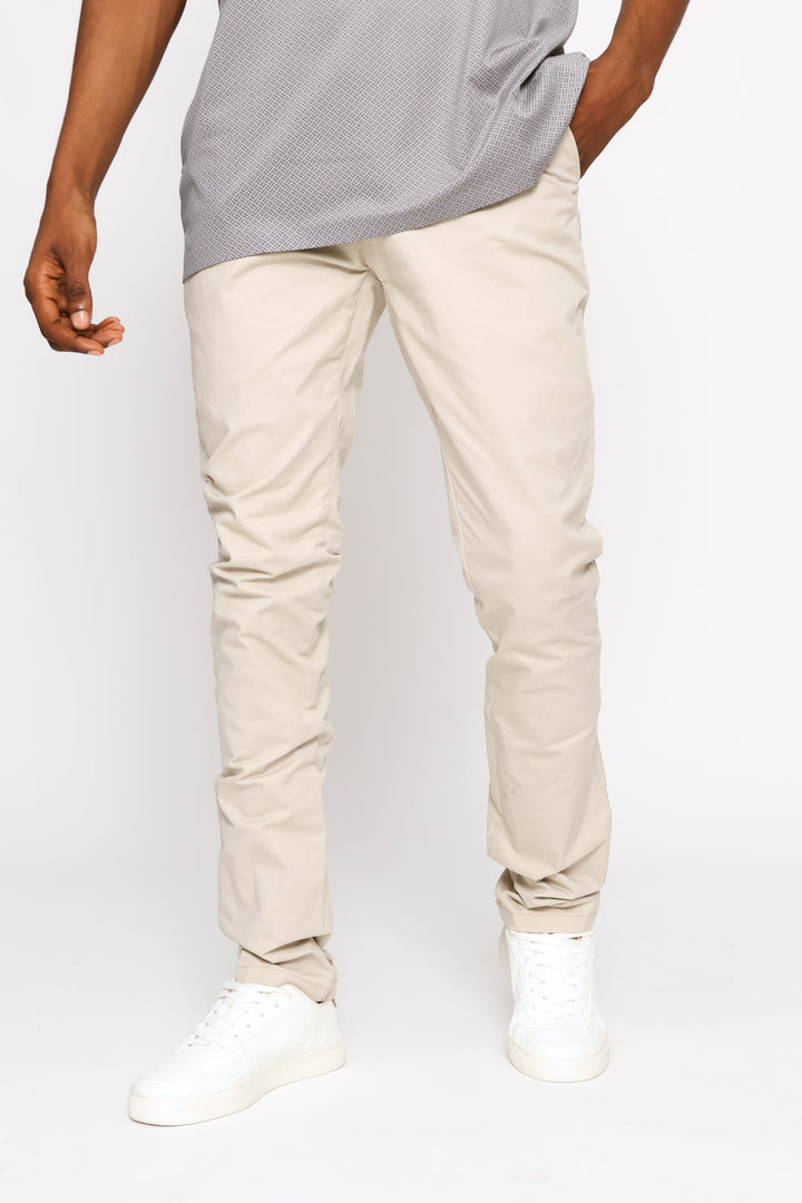 Maldini Slim Chino - Stone