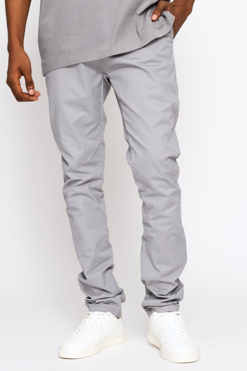 Maldini Slim Chino - Light Grey