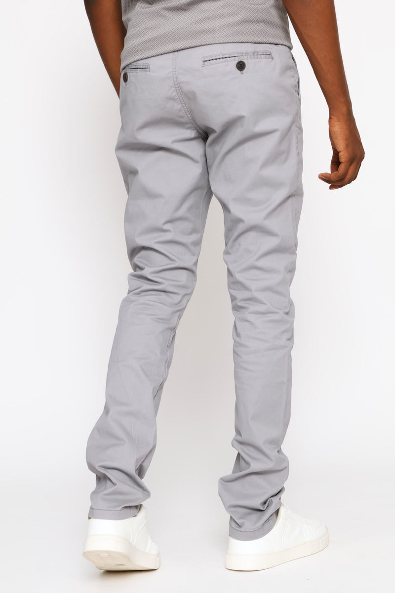 Maldini Slim Chino - Light Grey