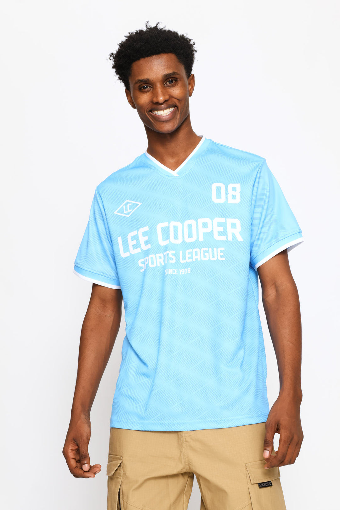 NKANYEZI Soccer Tee - Blue