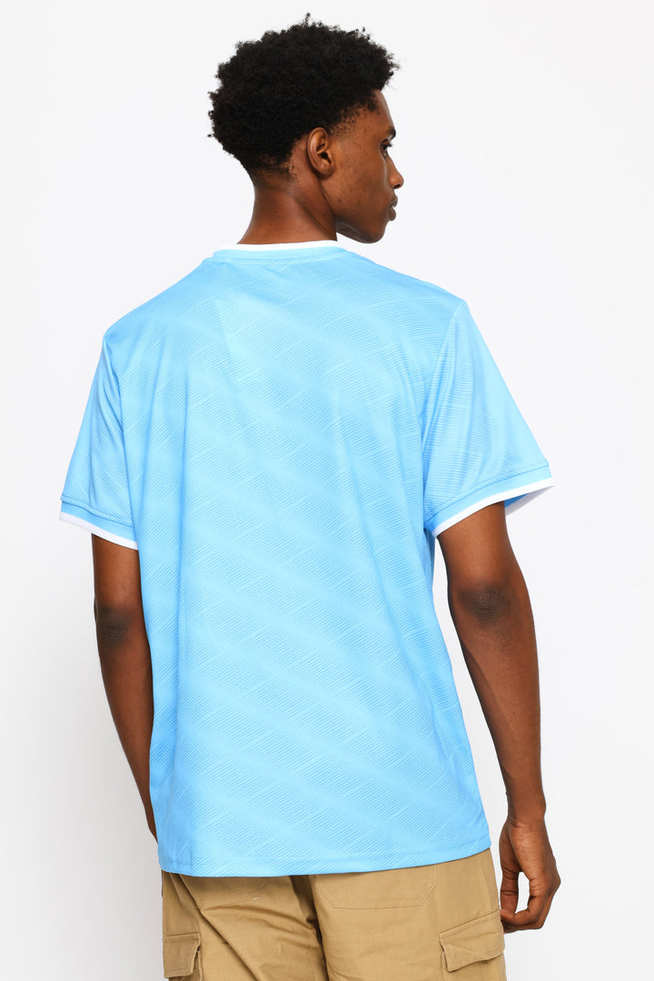 NKANYEZI Soccer Tee - Blue