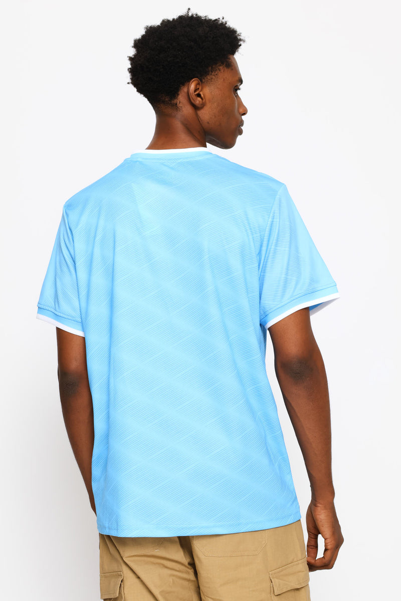 NKANYEZI Soccer Tee - Blue