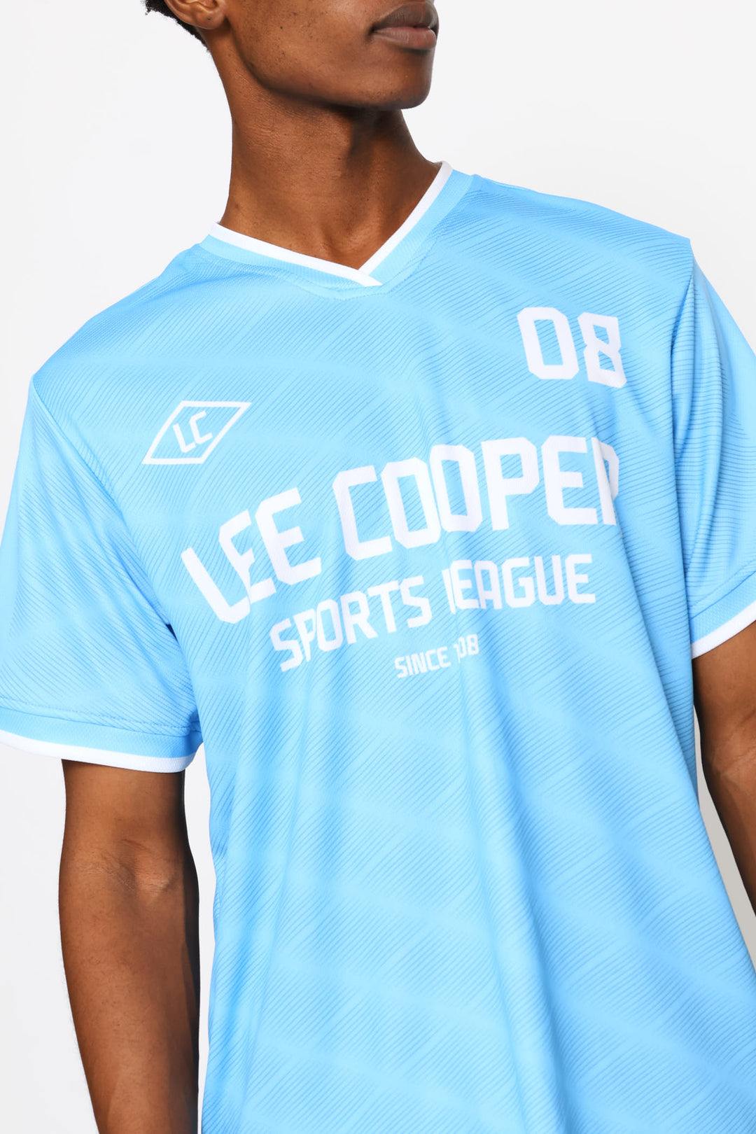 NKANYEZI Soccer Tee - Blue