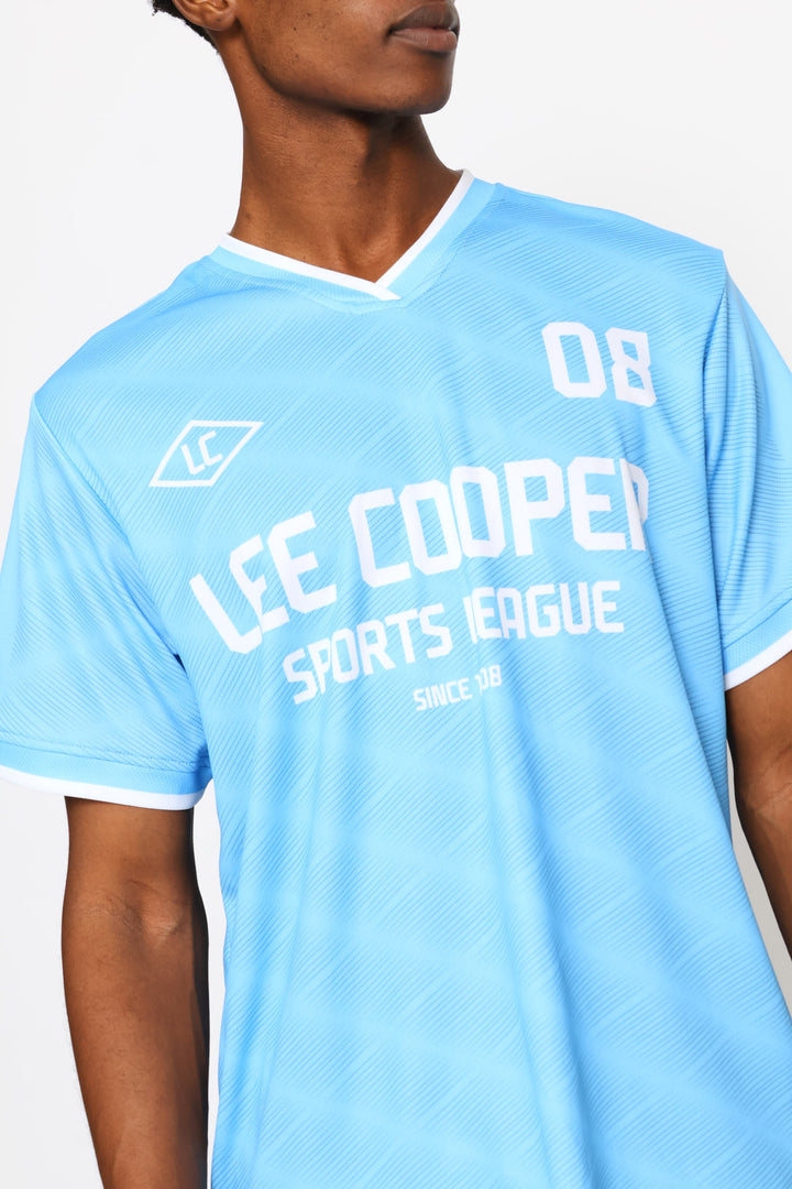 NKANYEZI Soccer Tee - Blue