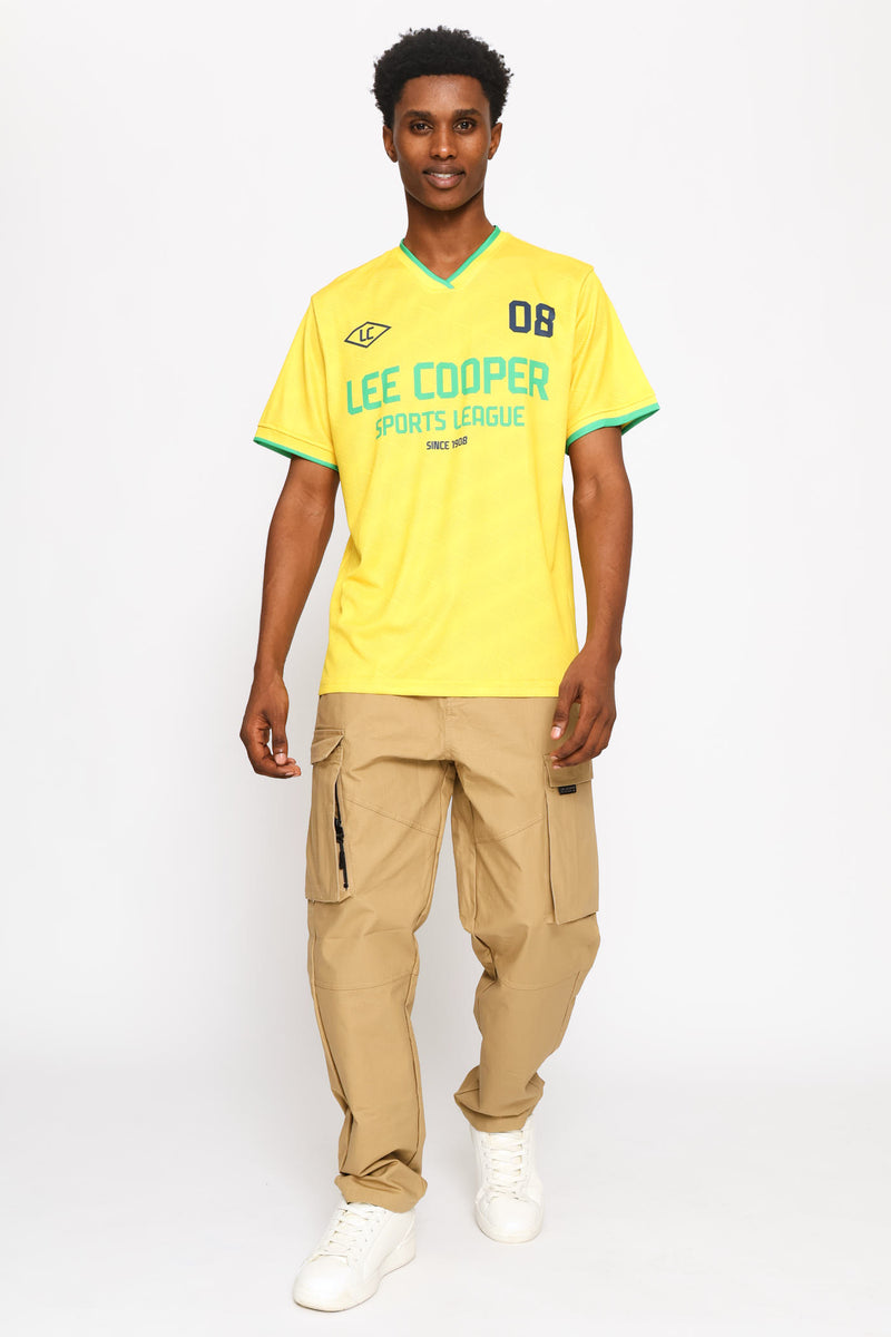 NKANYEZI Soccer Tee - Yellow
