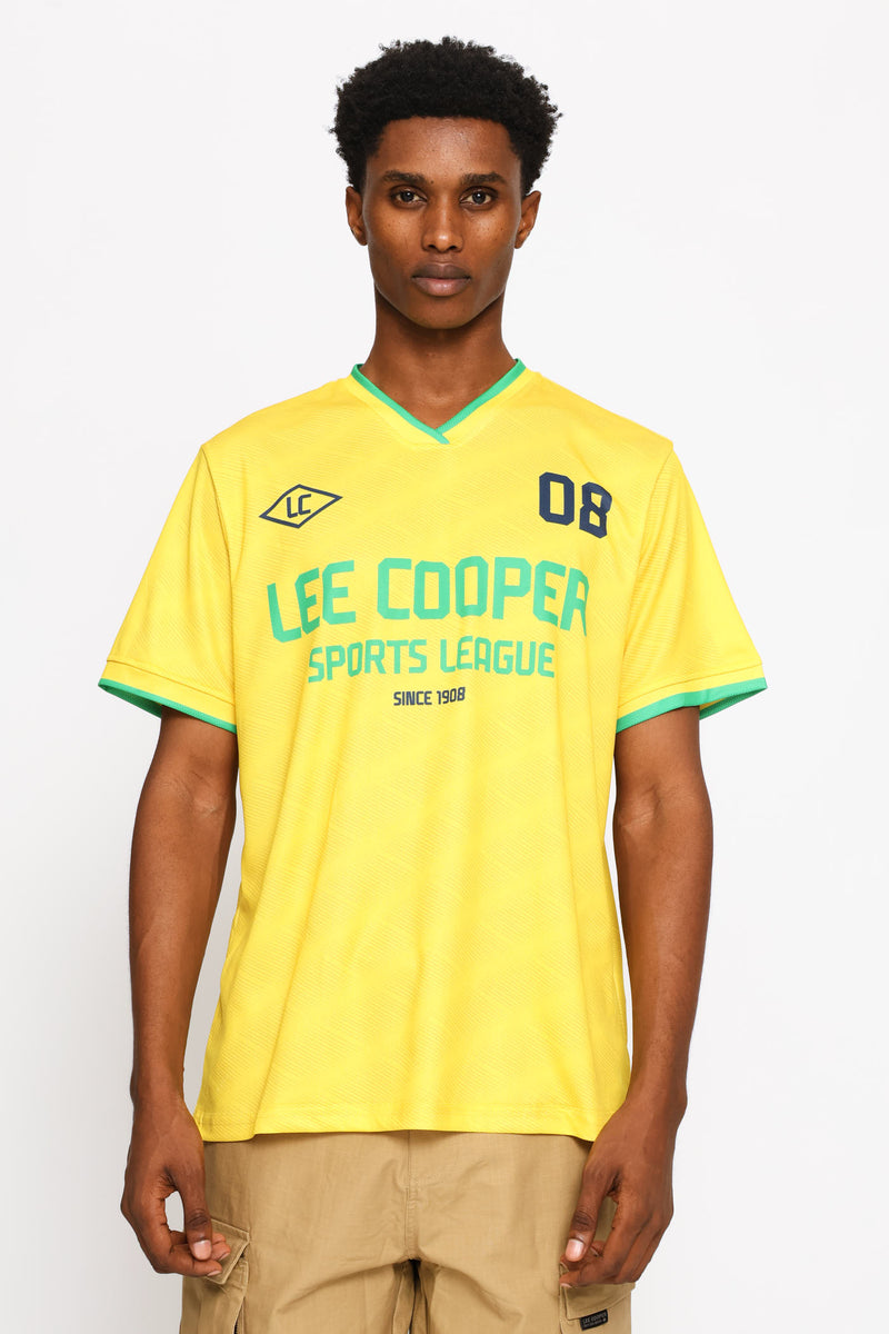 NKANYEZI Soccer Tee - Yellow