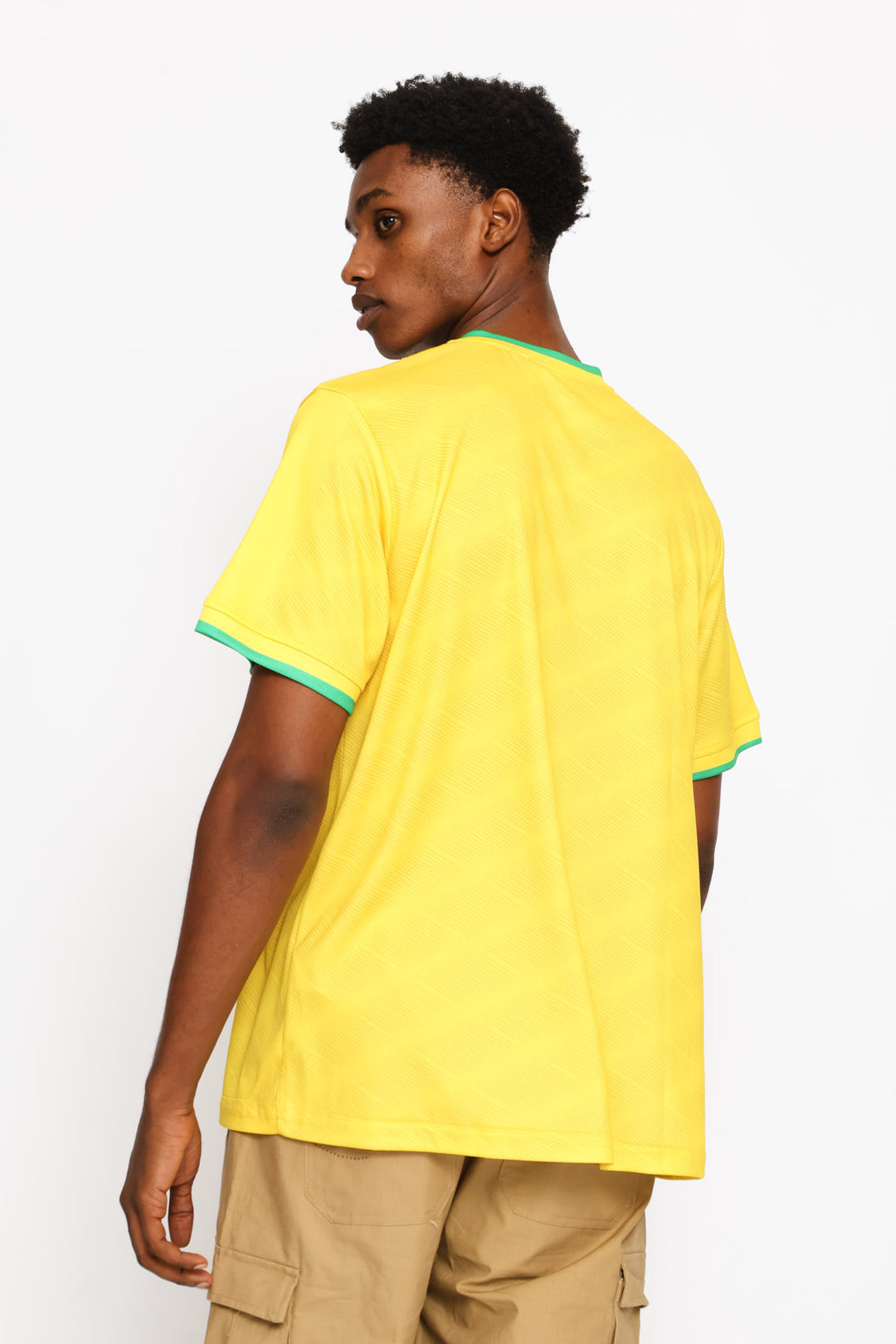 NKANYEZI Soccer Tee - Yellow