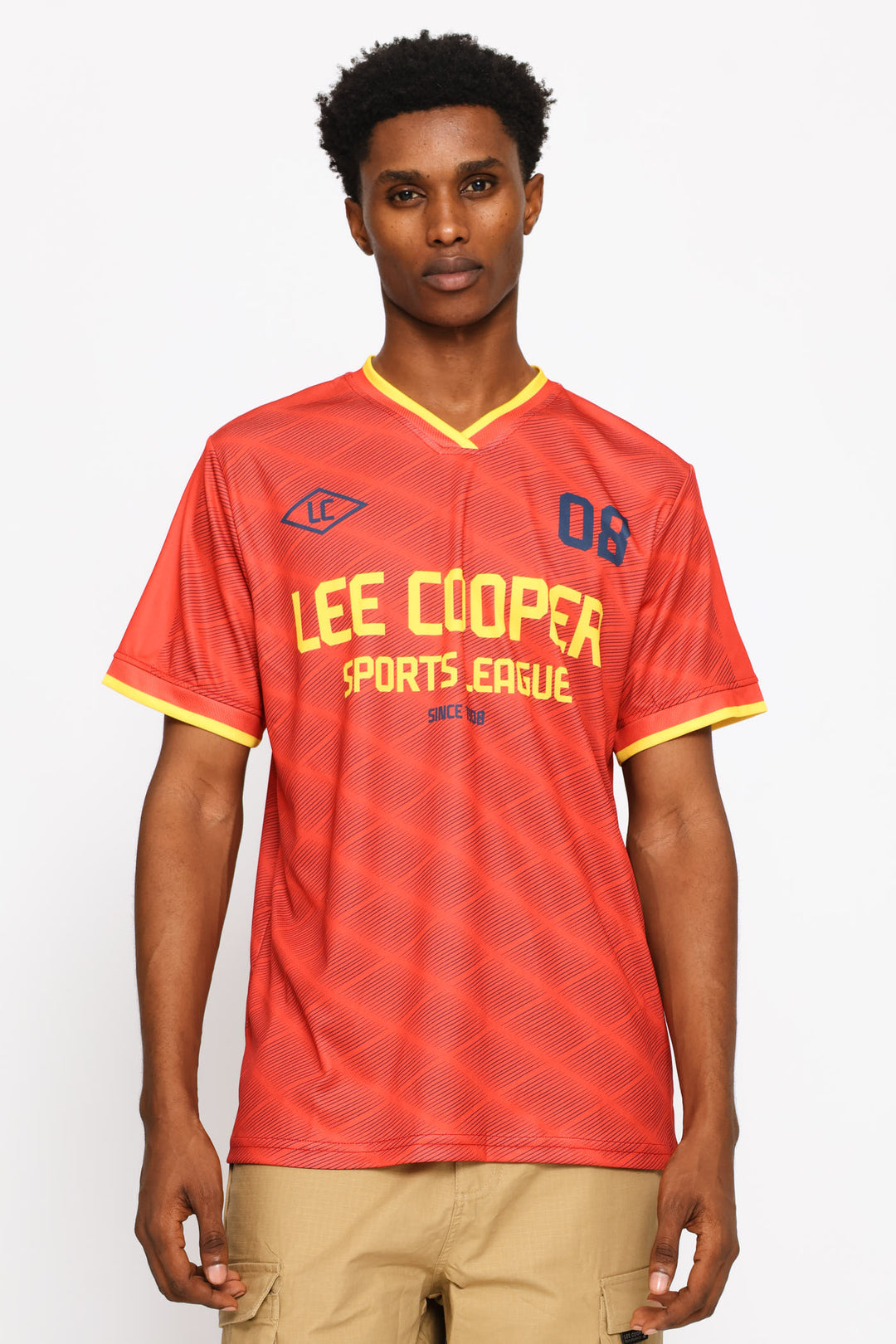 Nkanyezi Soccer Tee - Red