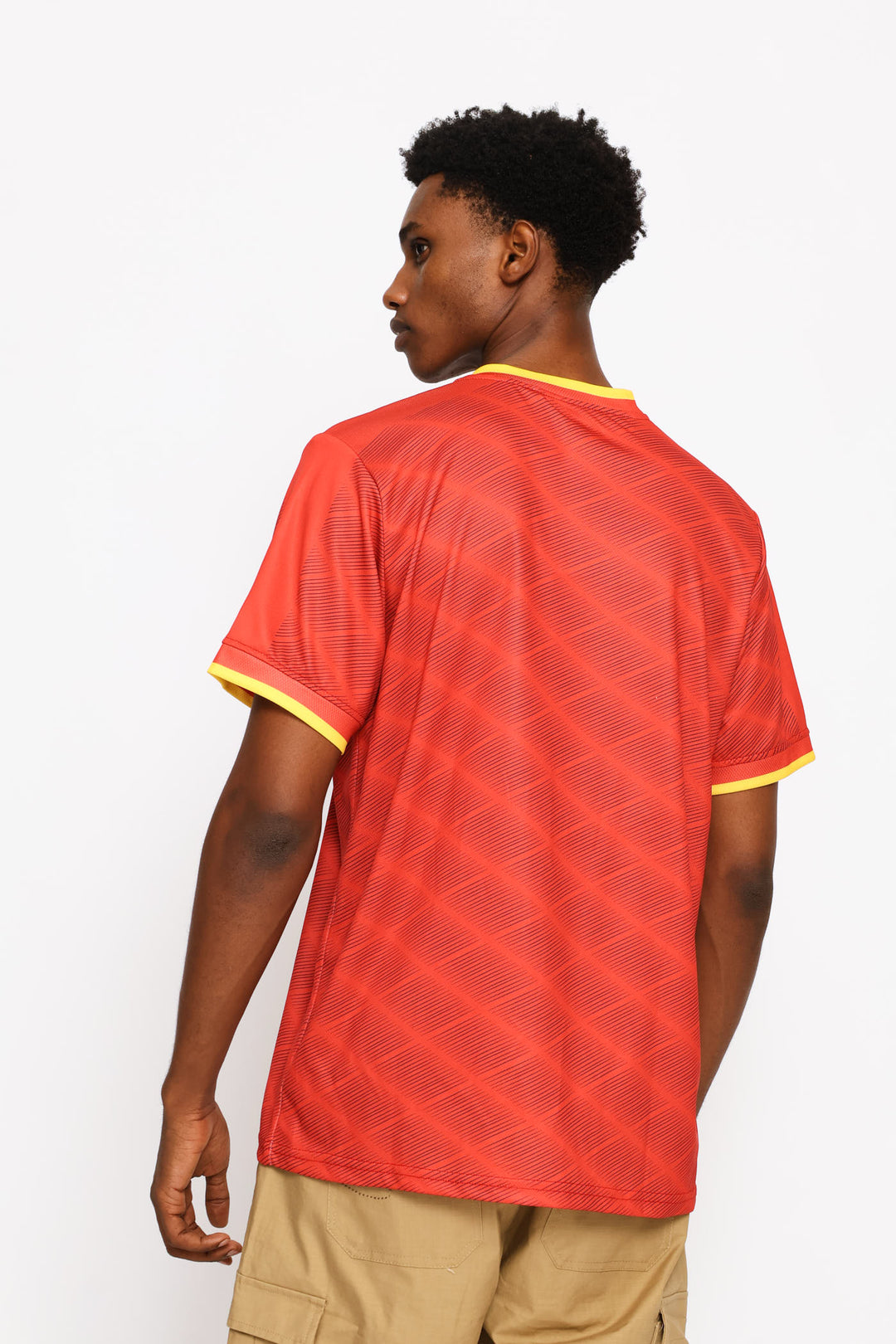Nkanyezi Soccer Tee - Red