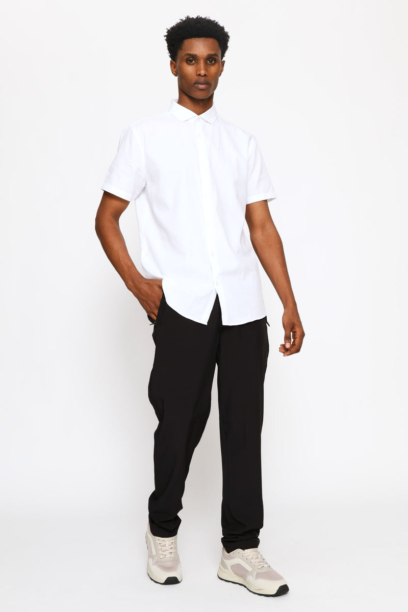 Zip Detail Trouser - Black