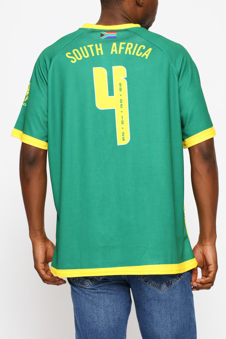 Sa Supporters Soccer Stripe Tee - Green