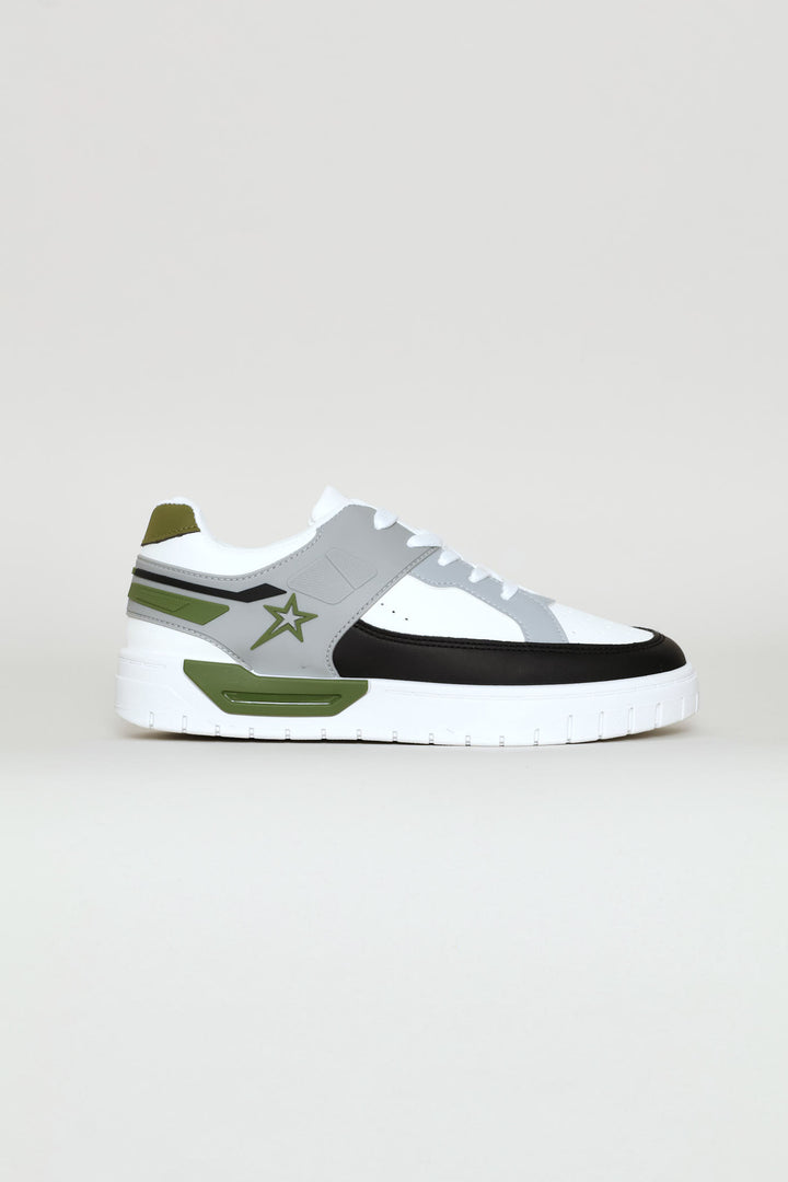 Boys Addison Sneaker - White