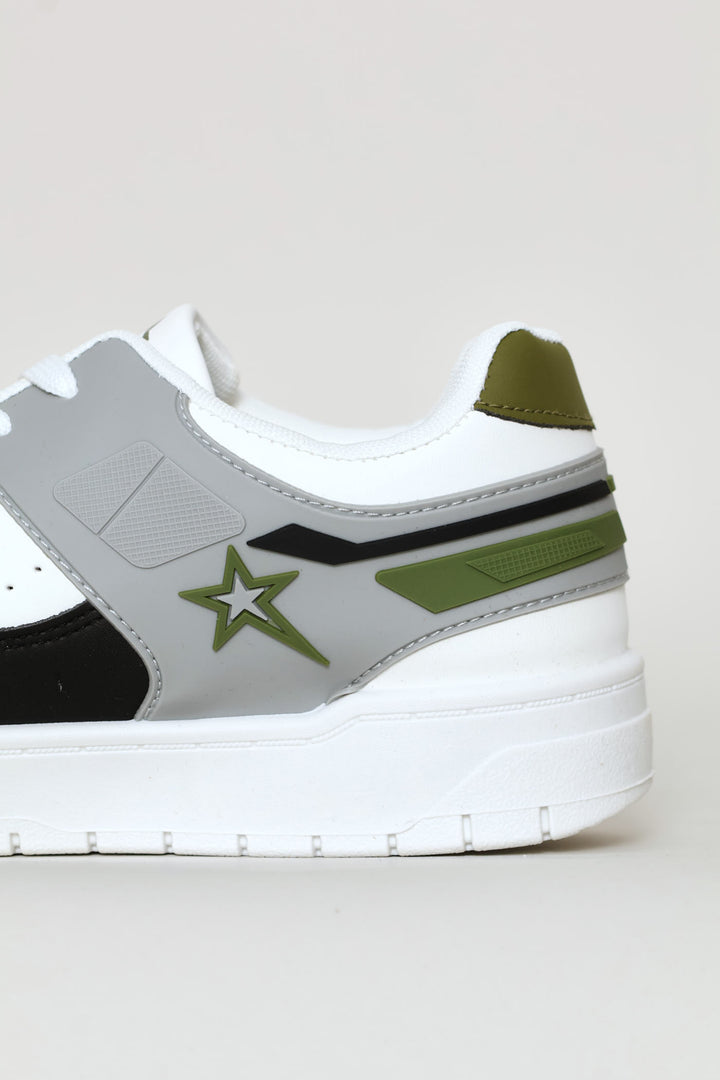 Boys Addison Sneaker - White
