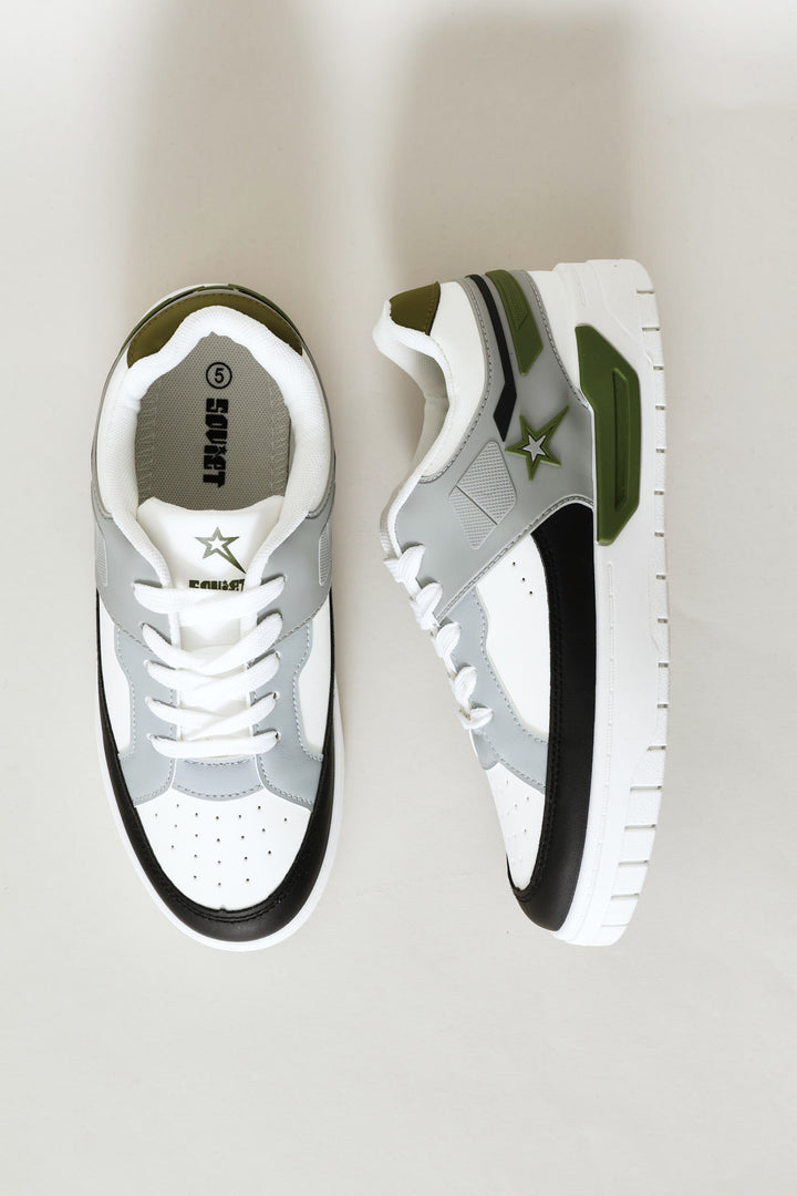 Boys Addison Sneaker - White