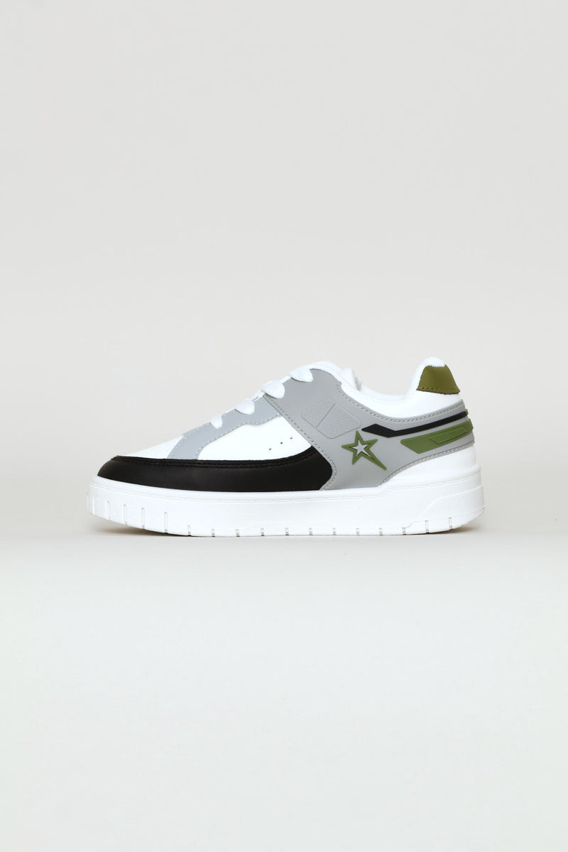 Pre-Boys Addison Sneaker - White
