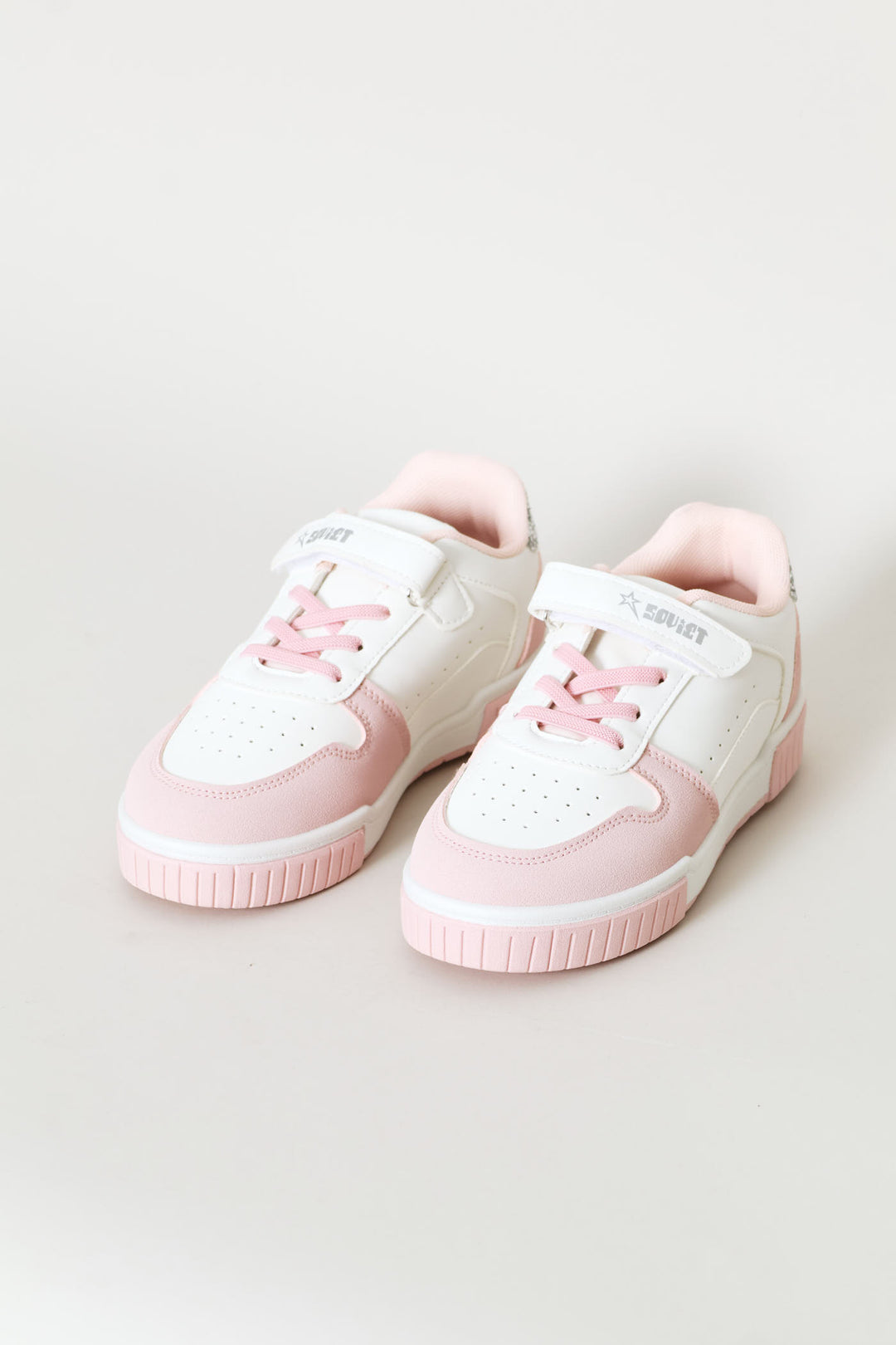 Girls Aero Sneaker - White/Pink