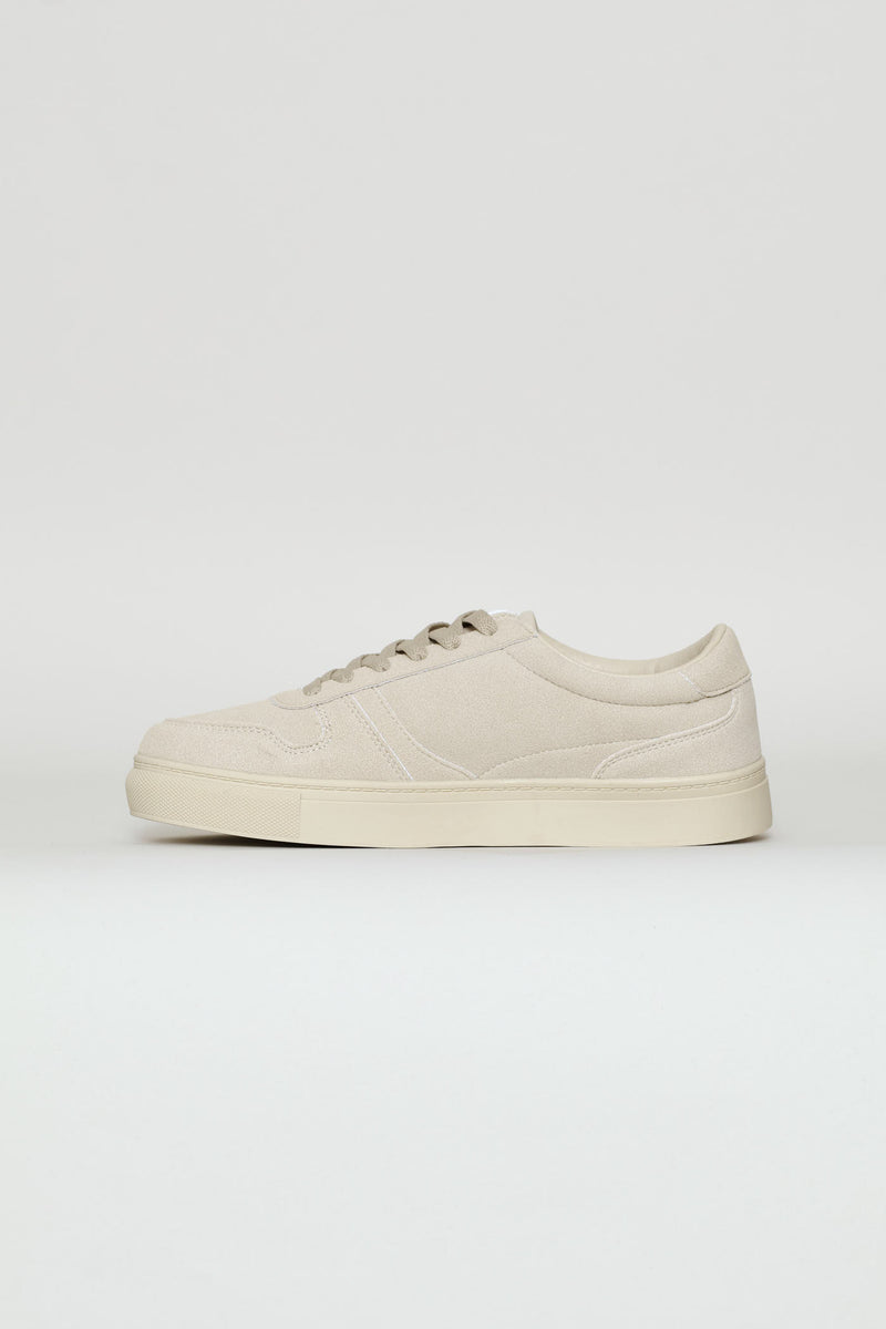 Lace Up Mono Sneaker - Stone