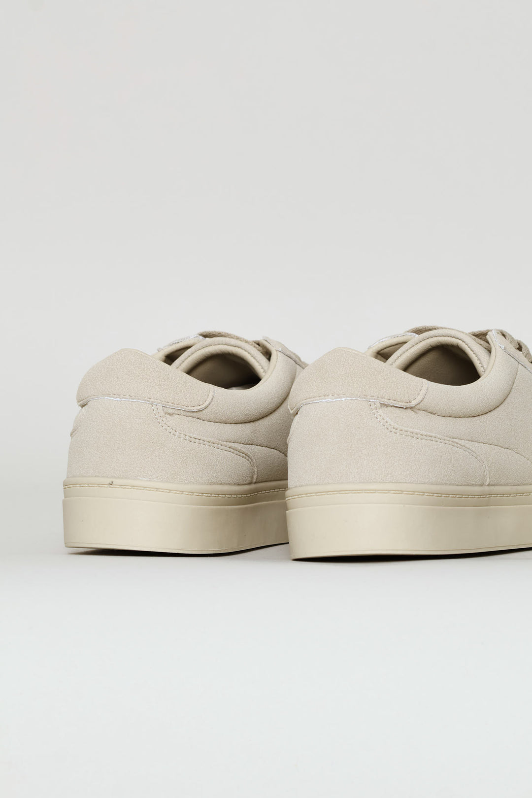 Lace Up Mono Sneaker - Stone