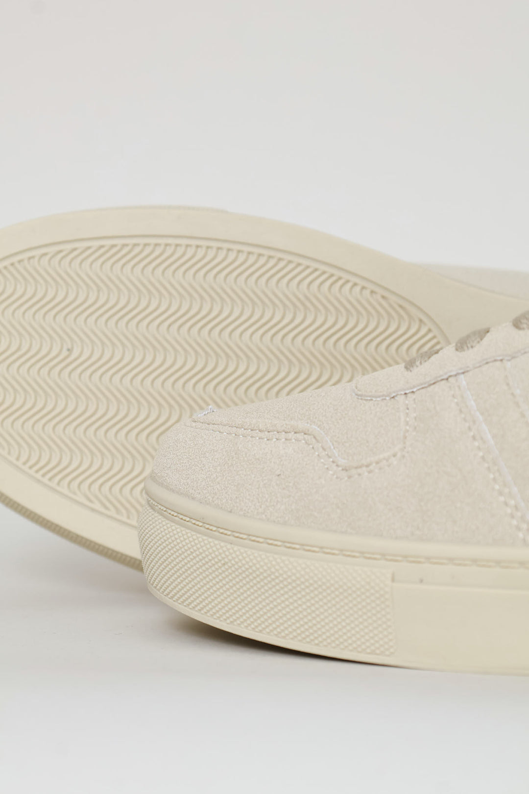 Lace Up Mono Sneaker - Stone