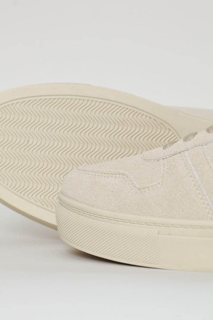 Lace Up Mono Sneaker - Stone