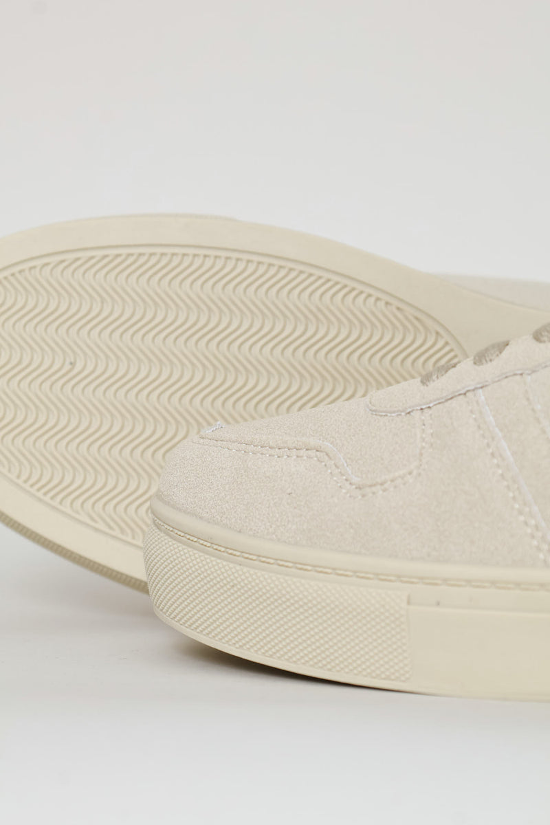 Lace Up Mono Sneaker - Stone