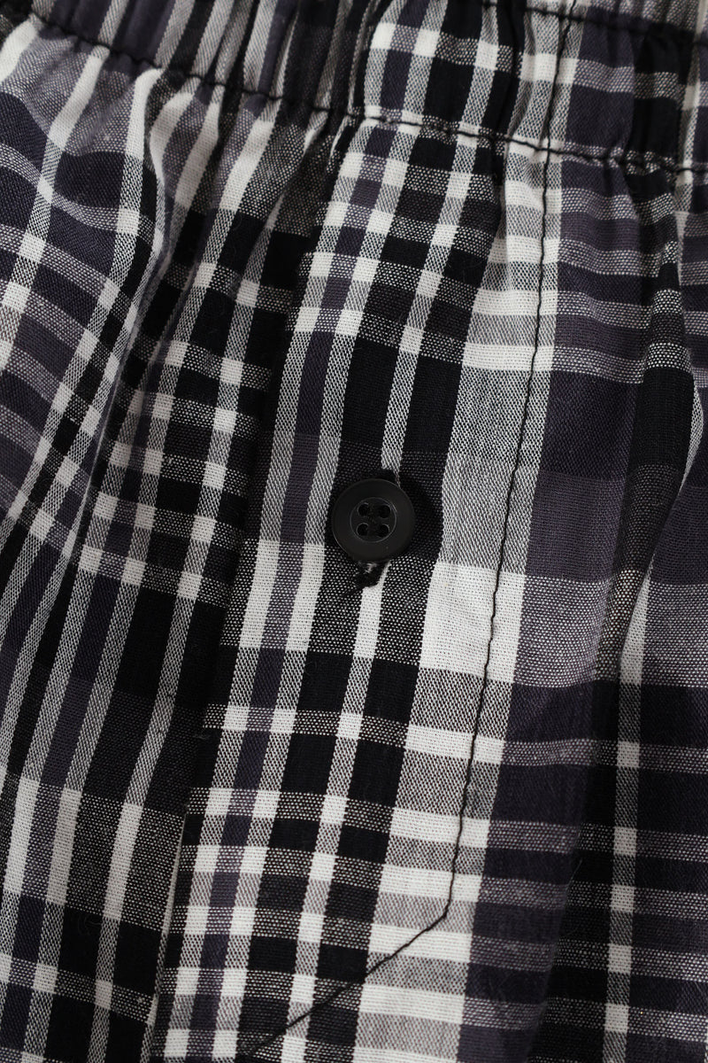 Single Fashion Woven Boxer - Black