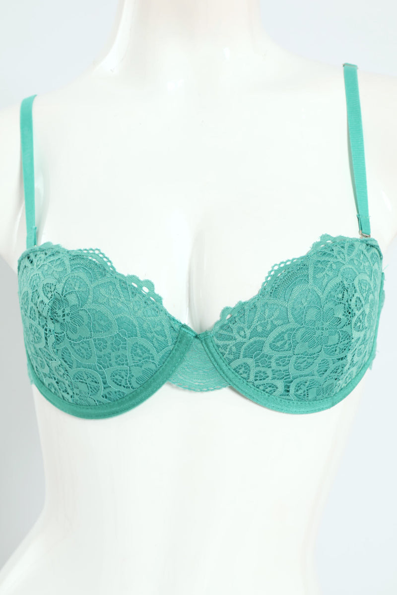 2 Pack Galloon Lace Multiway Bra - Jade/Mocha