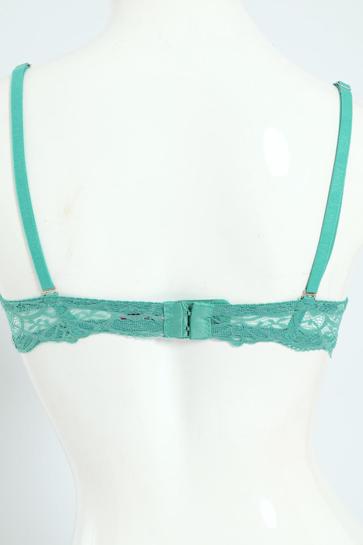 2 Pack Galloon Lace Multiway Bra - Jade/Mocha