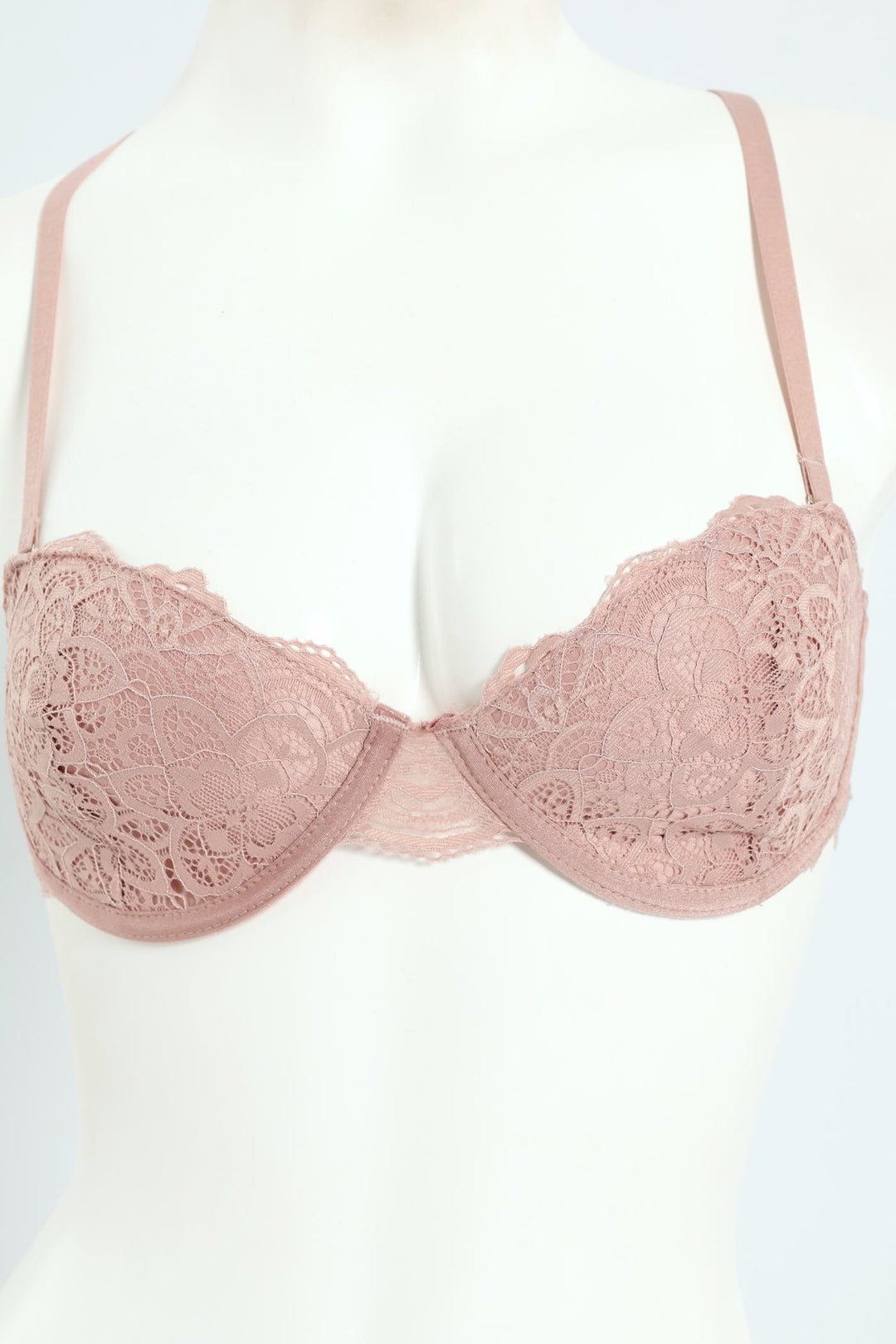 2 Pack Galloon Lace Multiway Bra - Jade/Mocha