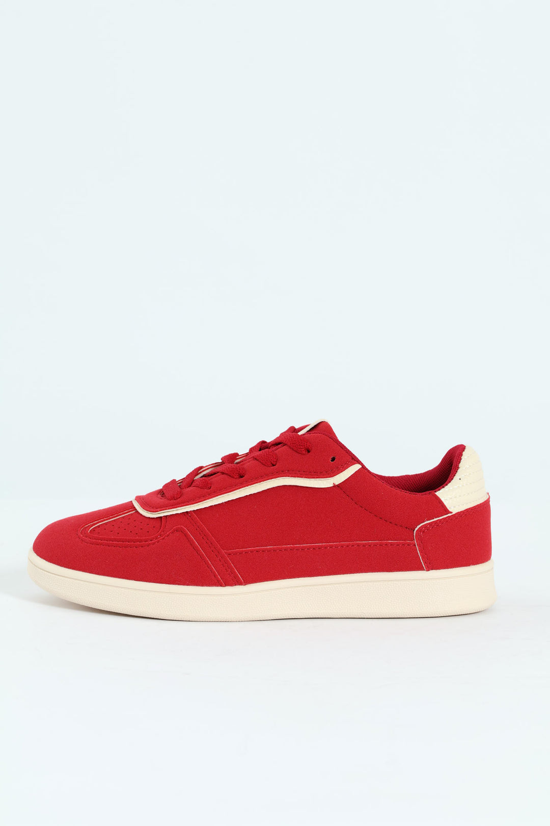 Suede Street Sneaker - Red
