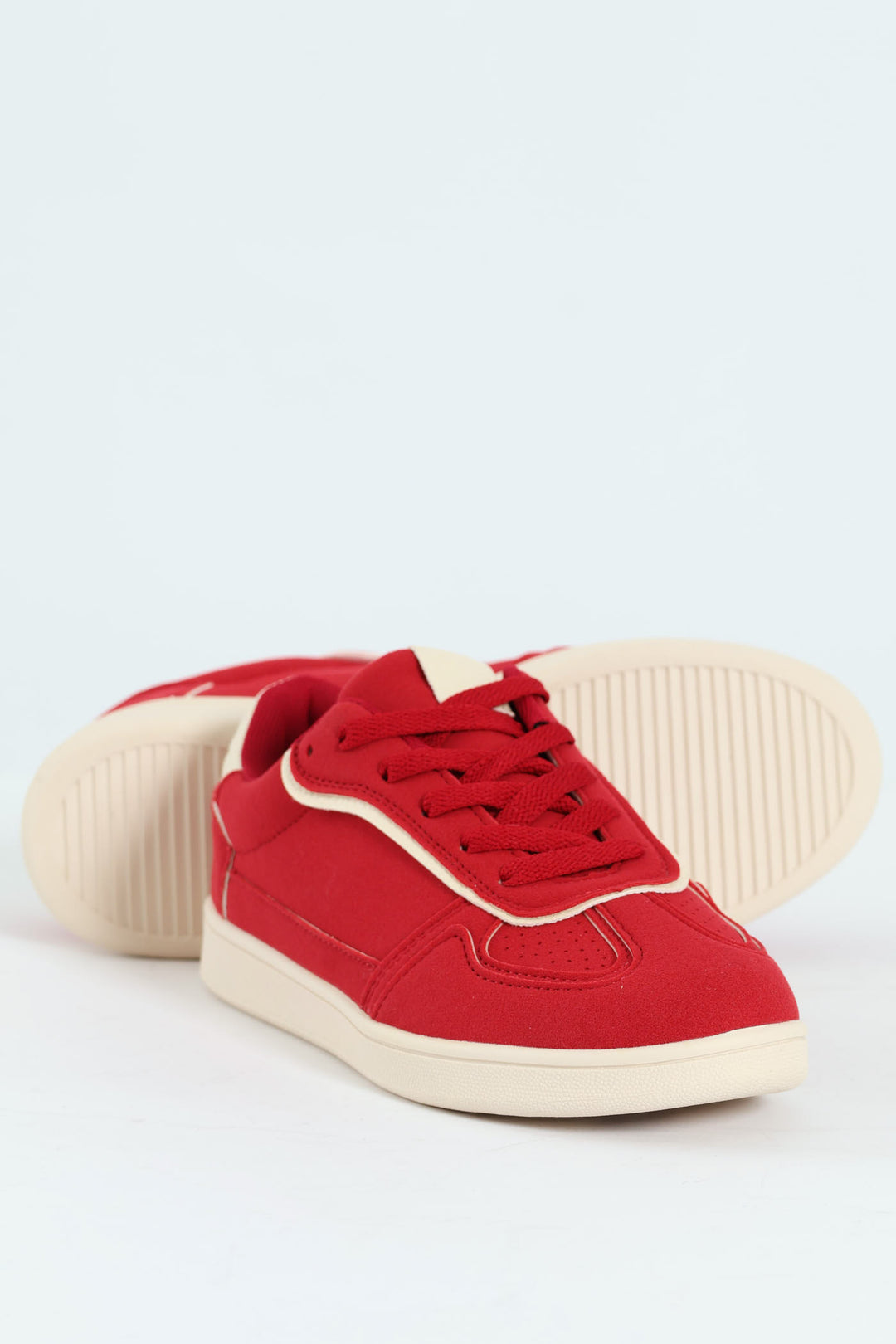 Suede Street Sneaker - Red