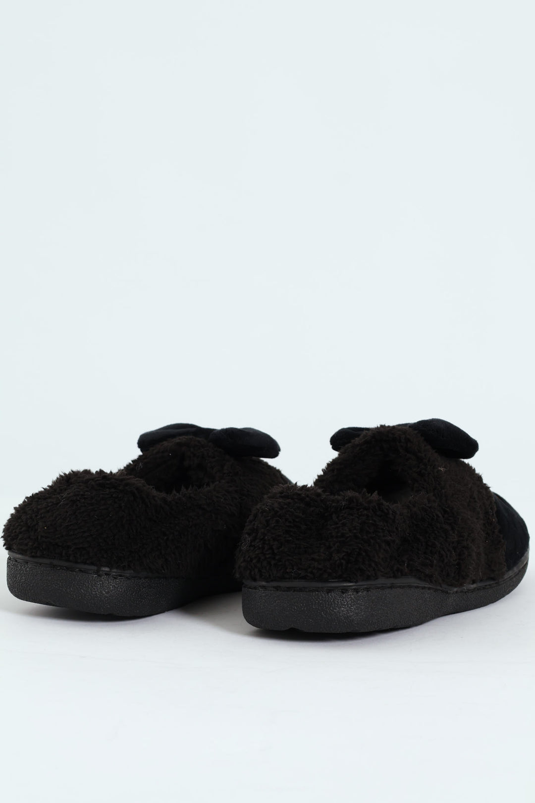 Novelty Scotty Dog Full Closed Slipper - Black
