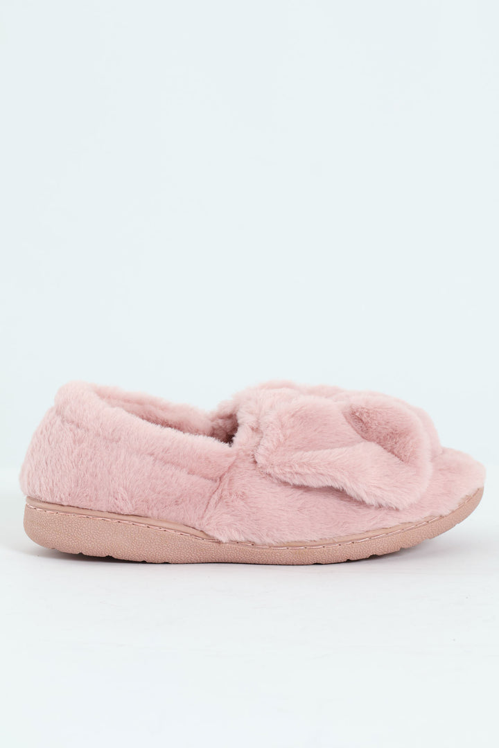 Novelty Doggy Slipper - Light Pink
