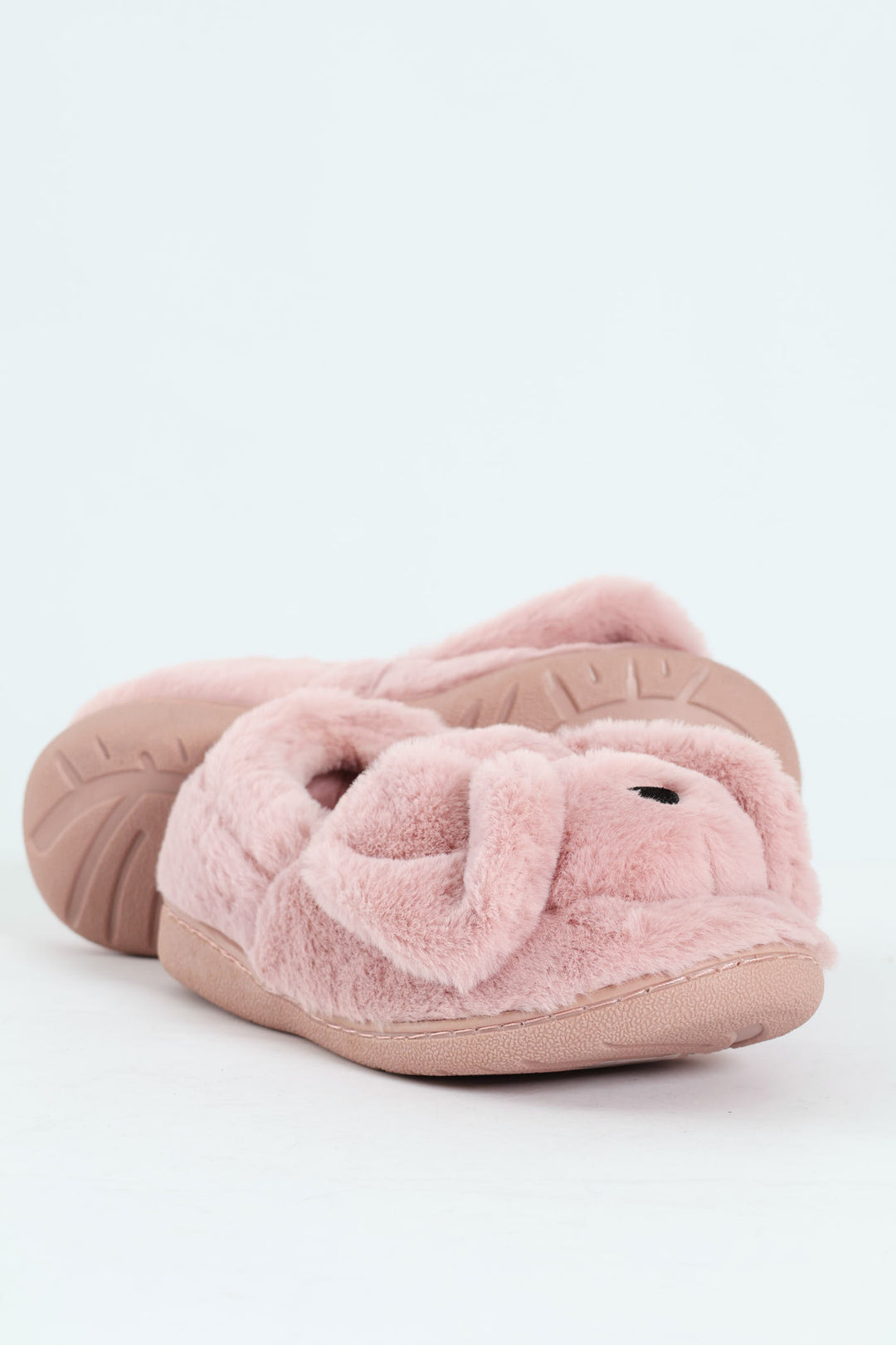 Novelty Doggy Slipper - Light Pink