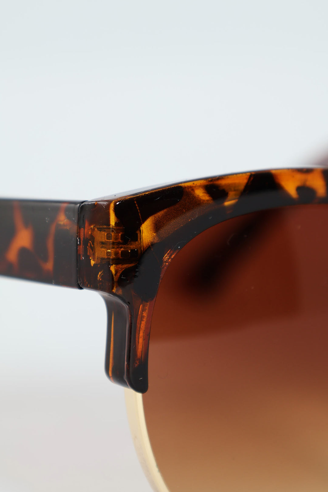 Cats Eye Clubmaster Sunglasses - Tortoise Shell