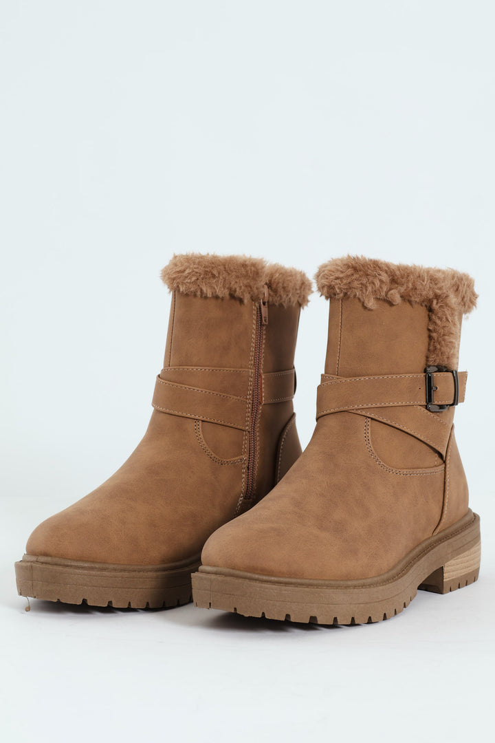 Fashion Snowboot - Taupe