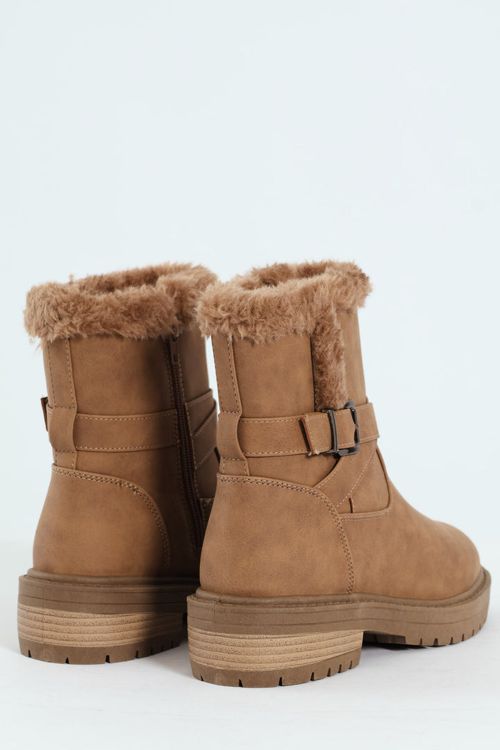 Fashion Snowboot - Taupe
