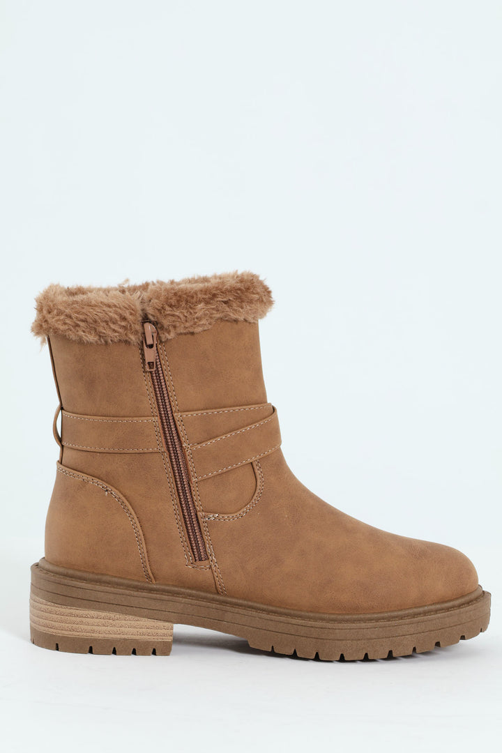Fashion Snowboot - Taupe