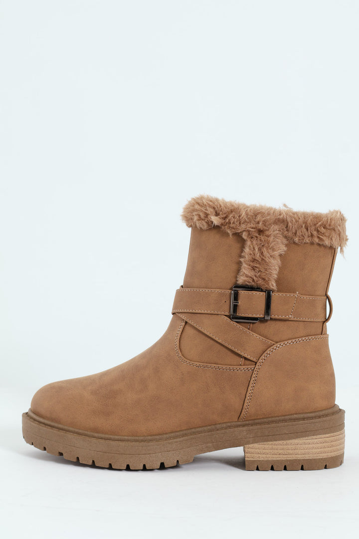 Fashion Snowboot - Taupe