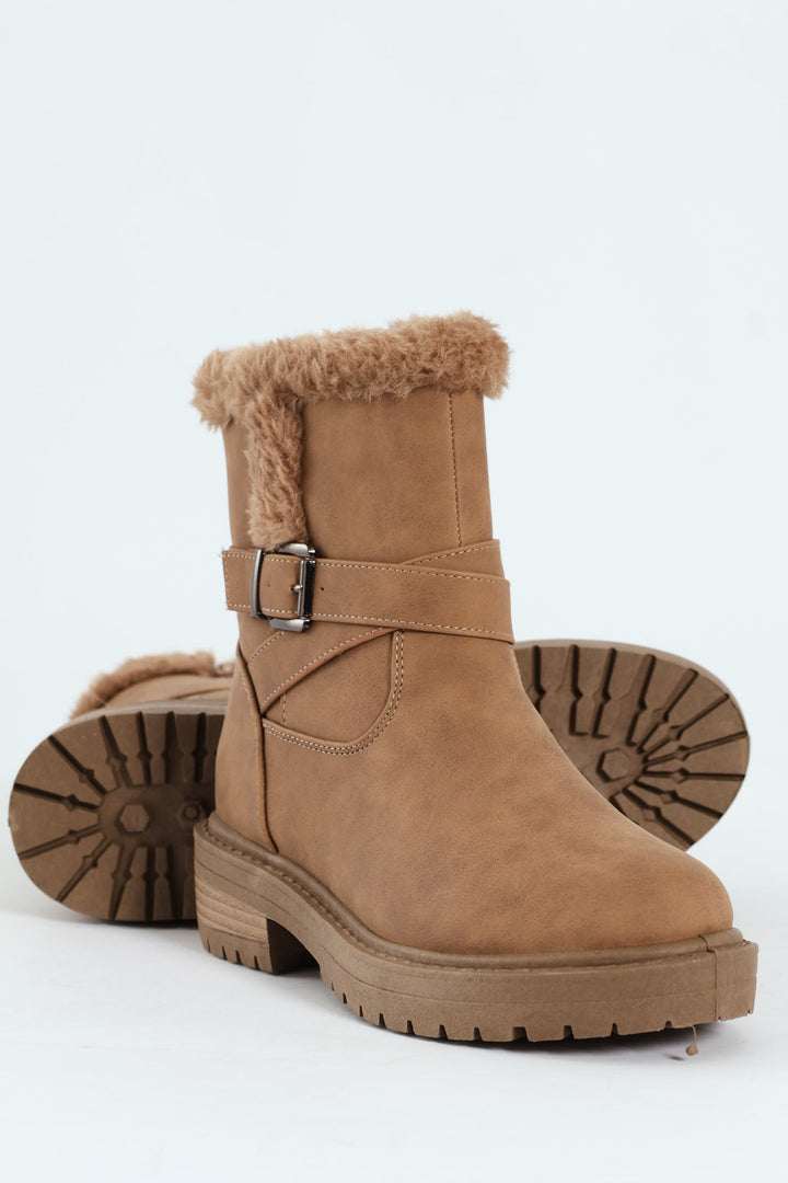 Fashion Snowboot - Taupe