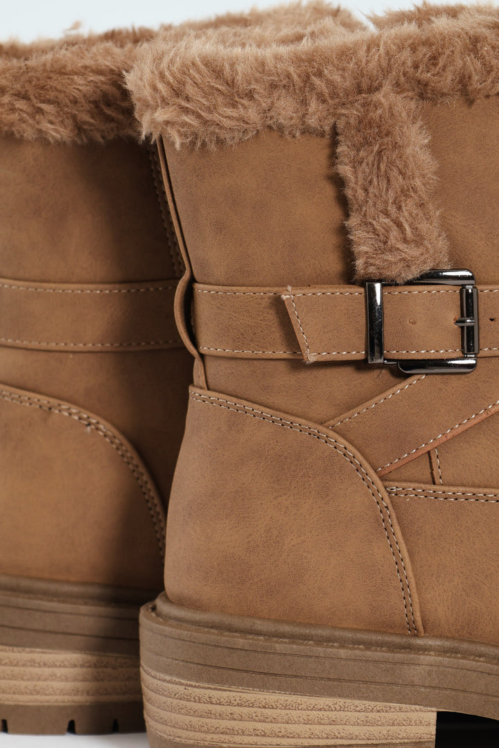 Fashion Snowboot - Taupe