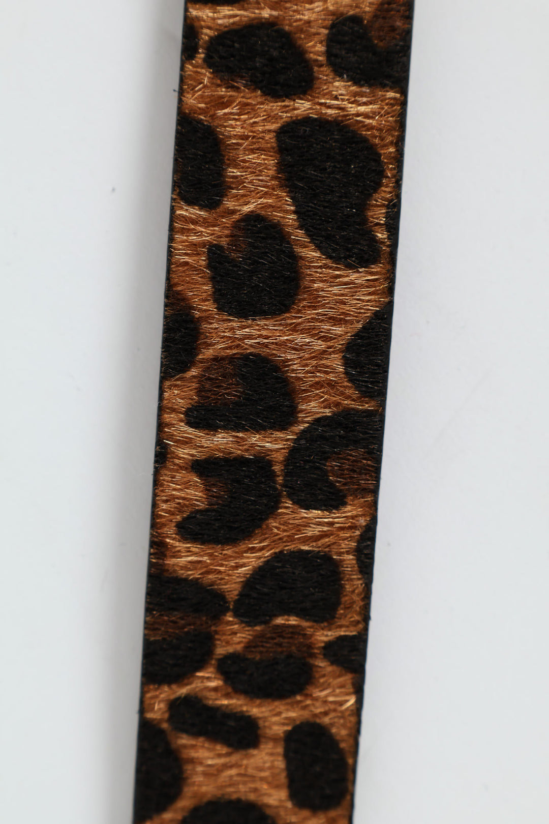 Leopard Metal Tip Belt - Multi