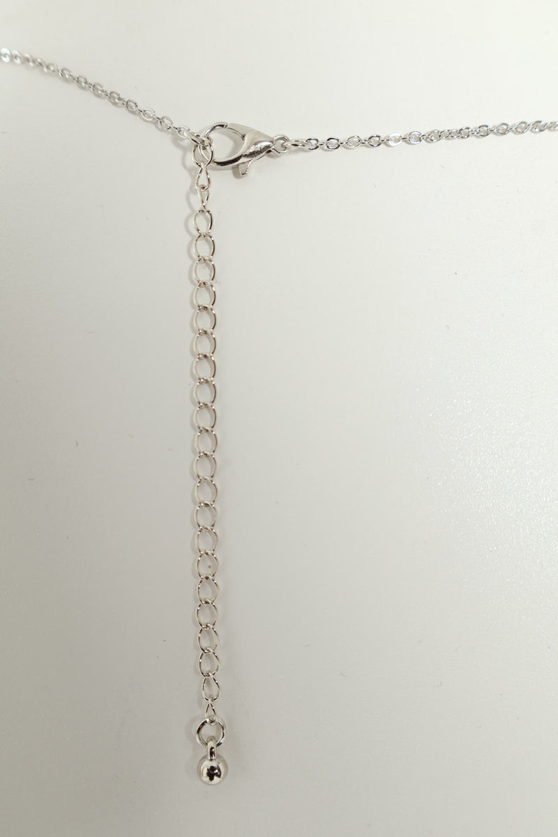 Intertwined Pendant Necklace - Silver