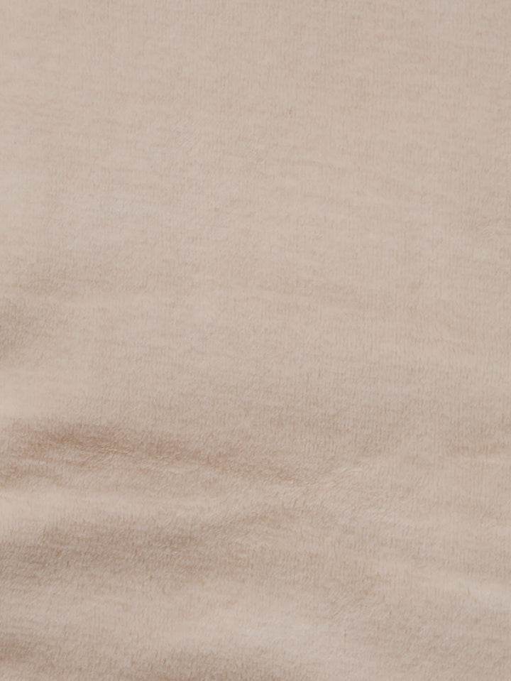 Coral Fleece Blanket - Taupe