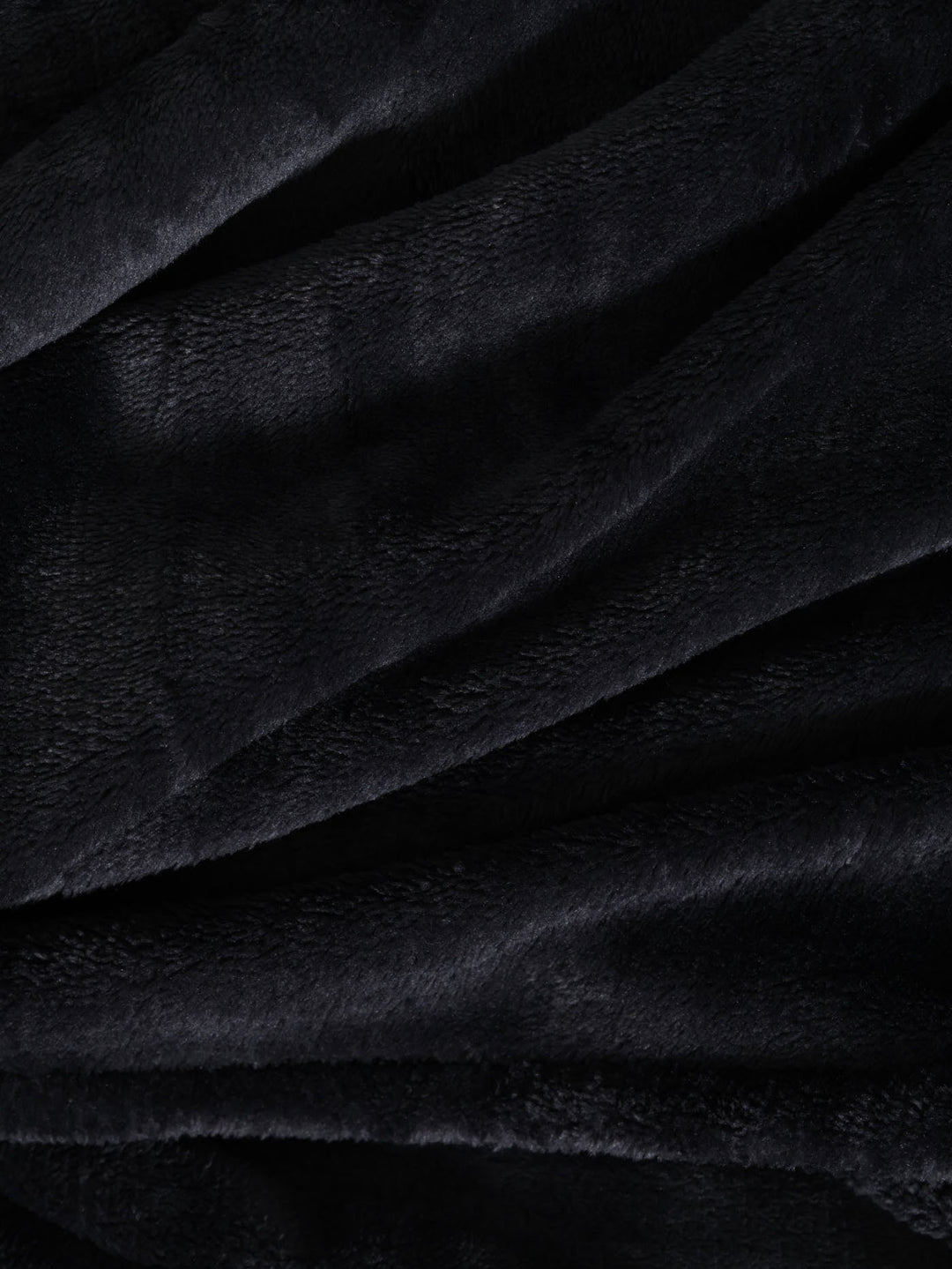 Coral Fleece Blanket - Charcoal