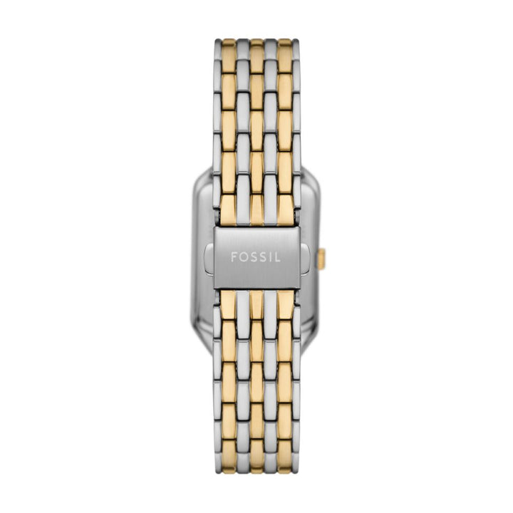 Raquel Three Hand & Date 2 Tone Watch - Silver