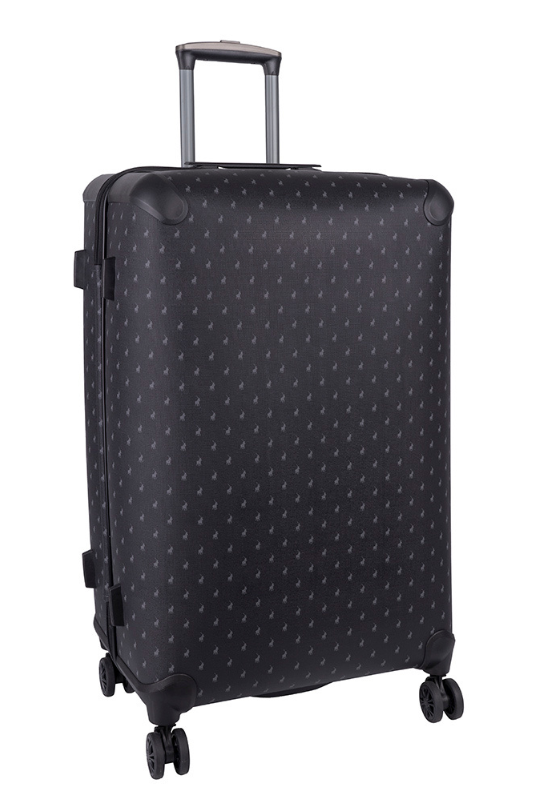 Classic Double Pack 4 Wheel Trolley Case - Charcoal