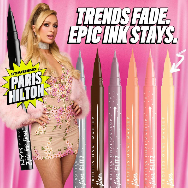 Epic Ink Glitz Waterproof Liquid Eyeliner