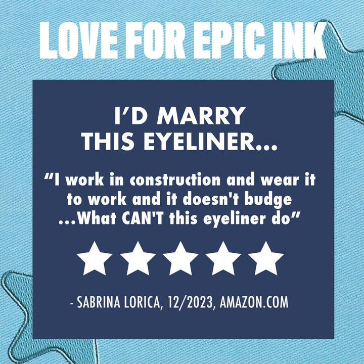 Epic Ink Waterproof Liquid Eyeliner