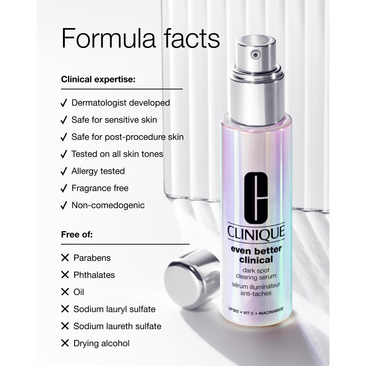 美容液 CLINIQUE even better clinical 80ml Even Better Clinical™ Dark Spot Clearing Serum – Edgars